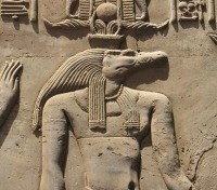 Sobek, the crocodile god